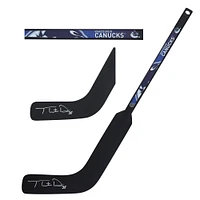 Thatcher Demko Vancouver Canucks Autographed Mini Composite Goalie Stick