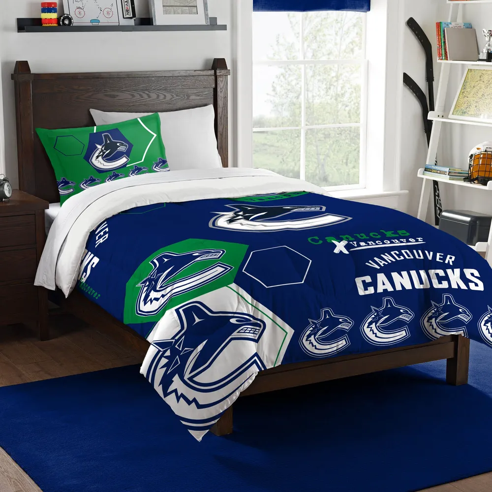 Winnipeg Jets The Northwest Group Hexagon Twin Comforter & Sham Set