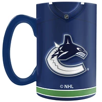 Le Sports Vault Vancouver Canucks 20 oz. Tasse sculptée en jersey