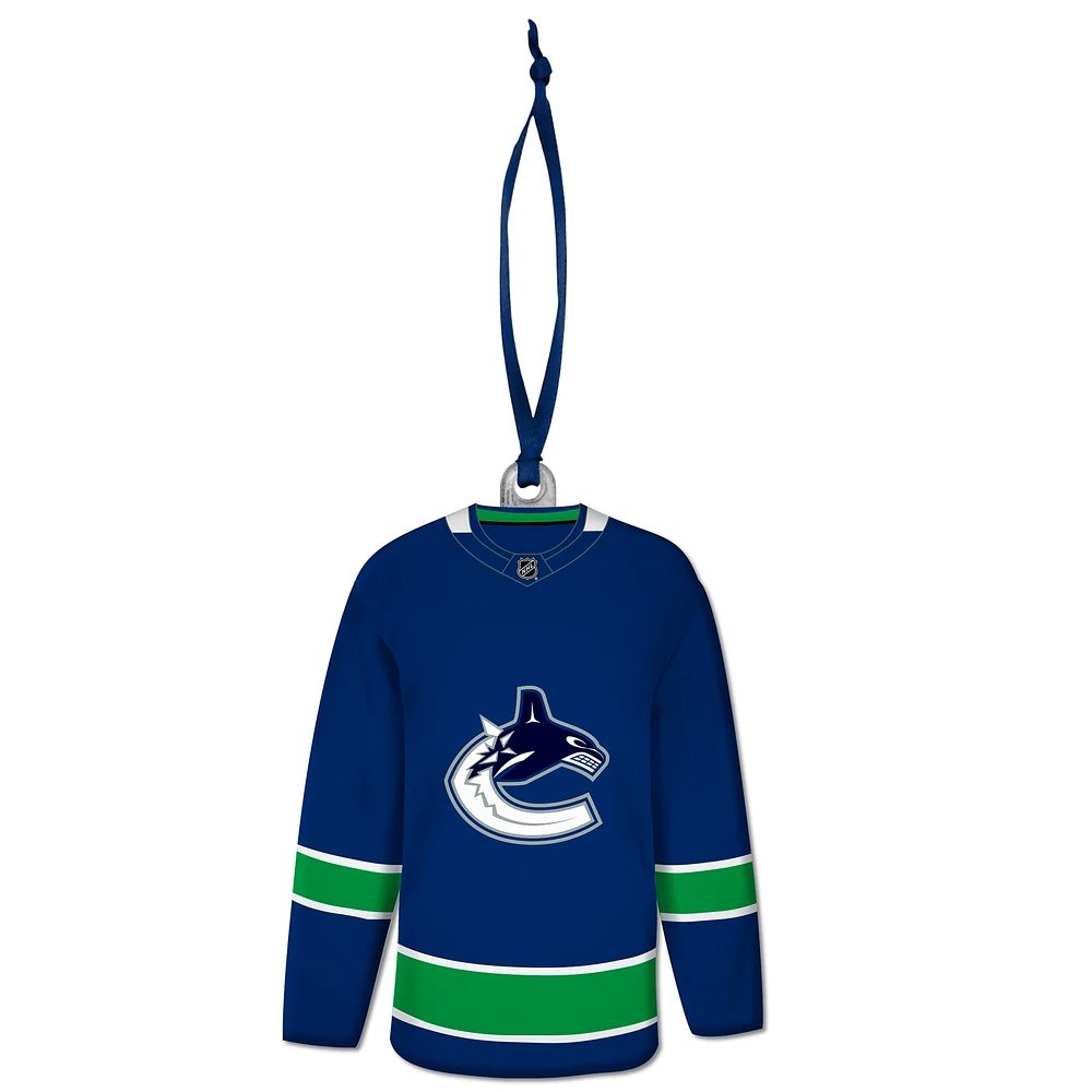 Ornement de maillot des Canucks de Vancouver The Sports Vault