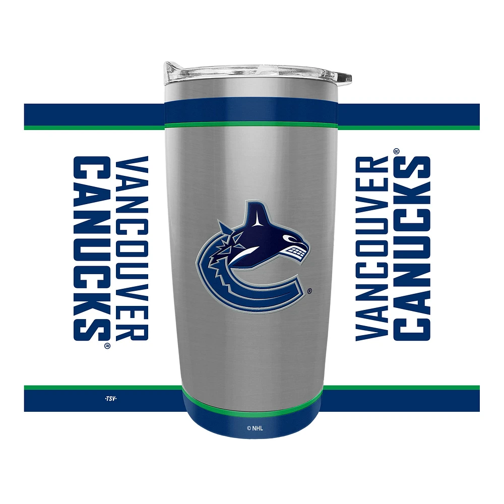 Canucks de Vancouver 20oz. Gobelet d'équipe en acier inoxydable