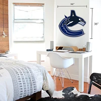 Vancouver Canucks 36'' x 36'' Team Logo Repositionable Wall Decal