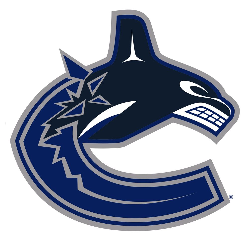 Vancouver Canucks 36'' x 36'' Team Logo Repositionable Wall Decal