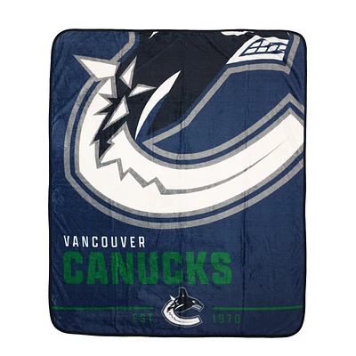 Couverture régulière 50'' x 60'' des Canucks de Vancouver