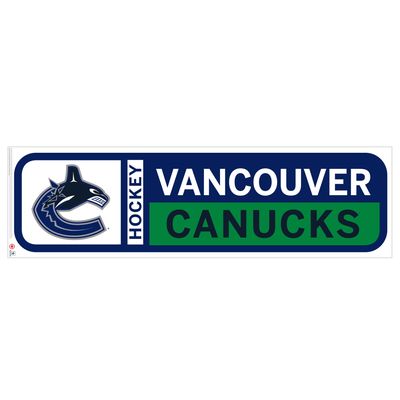 Vancouver Canucks 90'' x 23'' Team Logo Repositionable Wall Decal