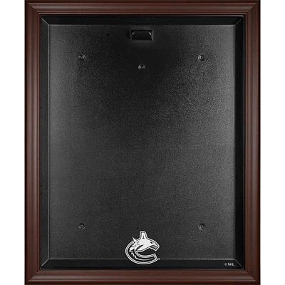 Vancouver Canucks Framed Logo Jersey Display Case
