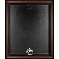 Vancouver Canucks Framed Logo Jersey Display Case