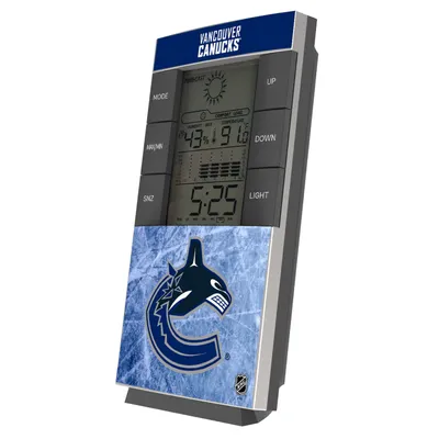 Vancouver Canucks Digital Desk Clock