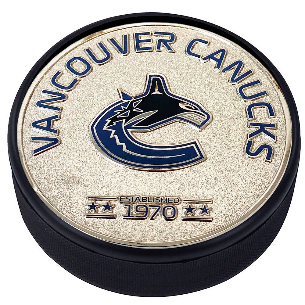 Vancouver Canucks - Established Medallion Hockey Puck