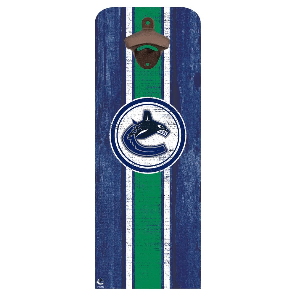 Vancouver Canucks Wall Mounted Bottle - Opener