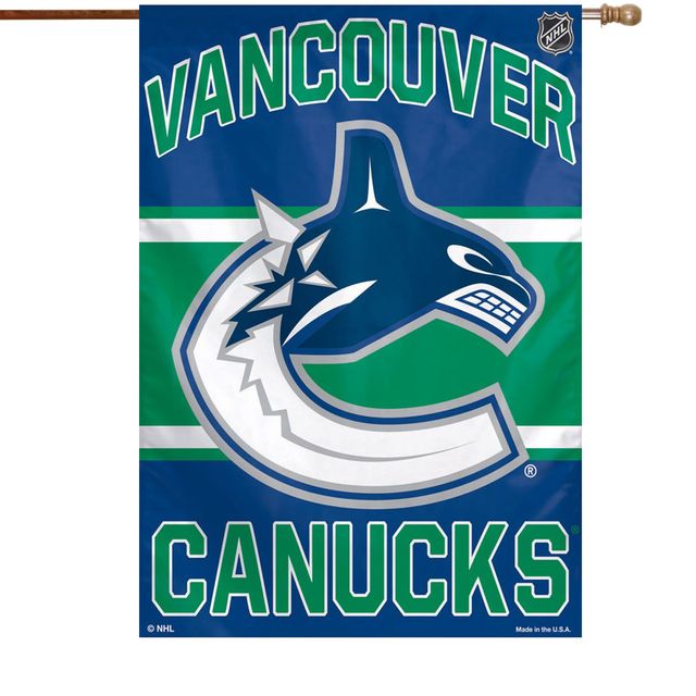 WinCraft Vancouver Canucks 28 "x 40" Bannière verticale simple face avec logo principal