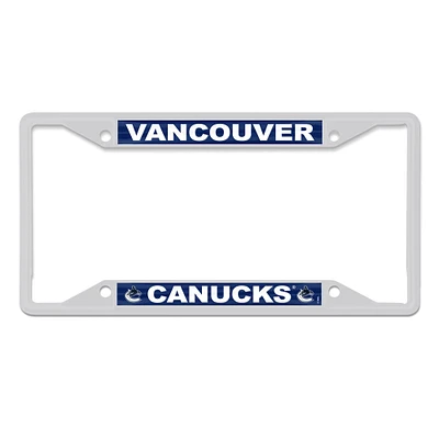 WinCraft Vancouver Canucks Chrome Color License Plate Frame