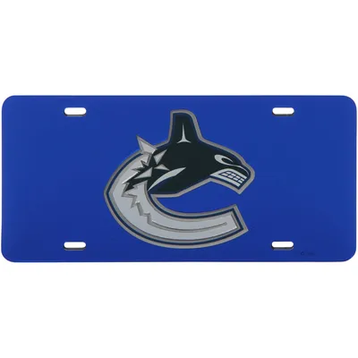 Vancouver Canucks WinCraft Crystal Mirror License Plate