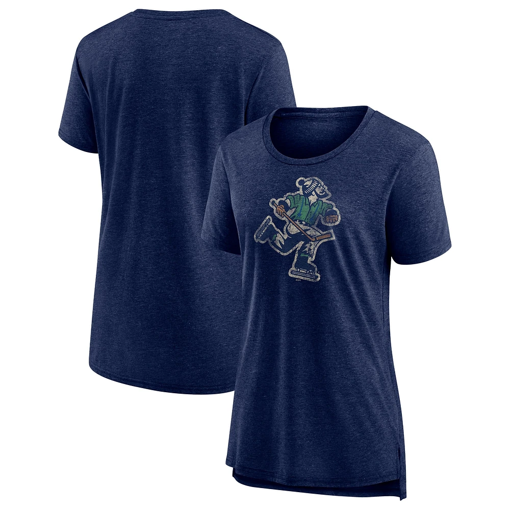 T-shirt moderne édition spéciale 2.0 Fanatics Heather Grey Vancouver Canucks pour femmes