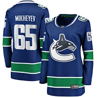 Women's Fanatics Ilya Mikheyev Blue Vancouver Canucks Home Breakaway Player Jersey