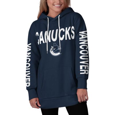 Women's G-III 4Her by Carl Banks Navy/Gray Dallas Cowboys Backfield Raglan  Full-Zip Track