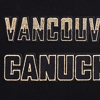 Women's Pro Standard Black Vancouver Canucks Boxy T-Shirt