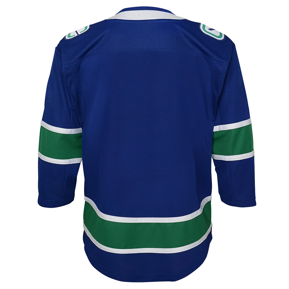 Maillot Vancouver Canucks Premier bleu pour jeune