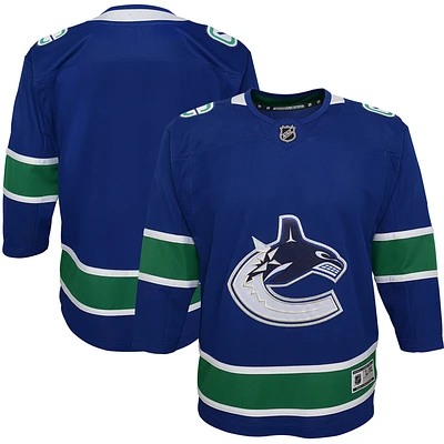 Maillot Vancouver Canucks Premier bleu pour jeune