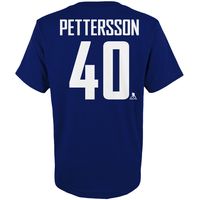 Youth Elias Pettersson Blue Vancouver Canucks Player Name & Number - T-Shirt