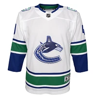 Youth Elias Pettersson White Vancouver Canucks 2019/20 Away Premier Player Jersey