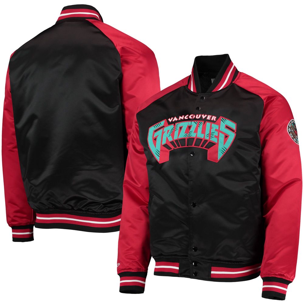 Men's Mitchell & Ness Black Vancouver Grizzlies Hardwood Classics