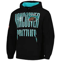 Men's Mitchell & Ness Black Vancouver Grizzlies Hardwood Classics OG 2.0 Pullover Hoodie