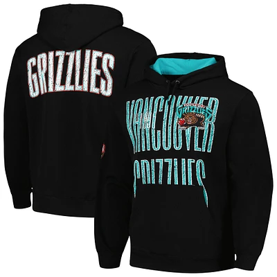 Sweat à capuche noir Mitchell & Ness Vancouver Grizzlies Hardwood Classics OG 2.0 pour hommes