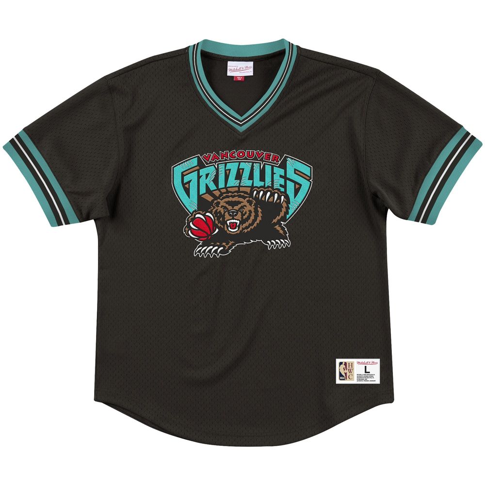 Men's Vancouver Grizzlies Mitchell & Ness Black Hardwood Classics