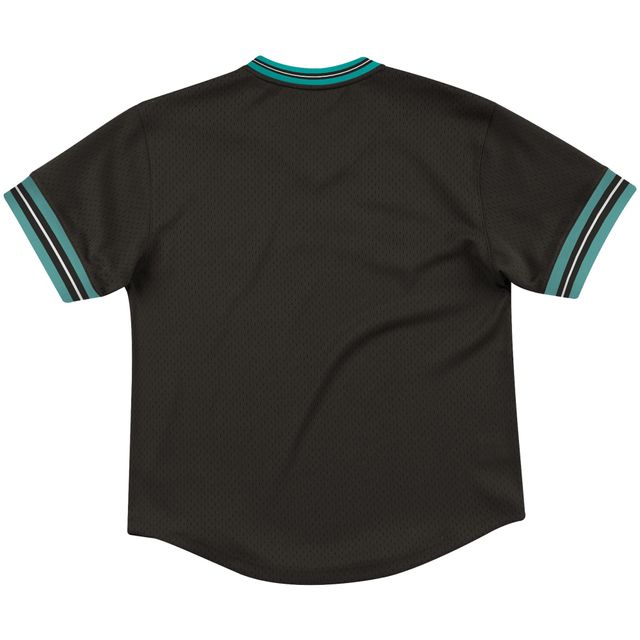 Mitchell & Ness Men's Mitchell & Ness Shareef Abdur-Raheim Black Vancouver  Grizzlies Mesh Name Number - T-Shirt