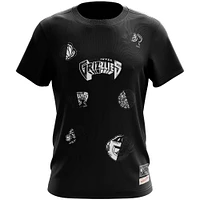 T-shirt de nuit des Grizzlies Vancouver Mitchell & Ness pour hommes, noir