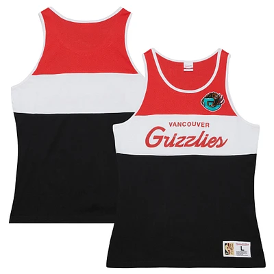 Débardeur à inscription spéciale Mitchell & Ness Vancouver Grizzlies pour homme, noir