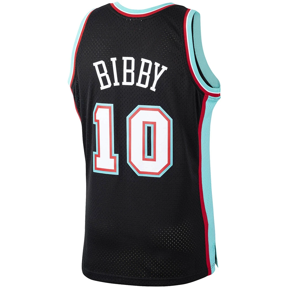 Men's Mitchell & Ness Mike Bibby Vancouver Grizzlies / Hardwood Classics Swingman Jersey