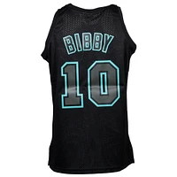 Men's Mitchell & Ness Mike Bibby Black Vancouver Grizzlies Hardwood Classics Dynamic Swingman Jersey