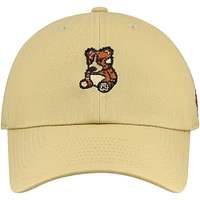 Casquette ajustable en peluche Hardwood Classics pour homme avec logo Vancouver Grizzlies de Mitchell & Ness Tan