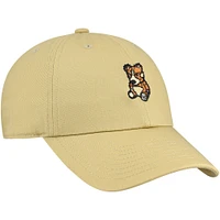Casquette ajustable en peluche Hardwood Classics pour homme avec logo Vancouver Grizzlies de Mitchell & Ness Tan