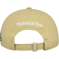 Casquette ajustable en peluche Hardwood Classics pour homme avec logo Vancouver Grizzlies de Mitchell & Ness Tan