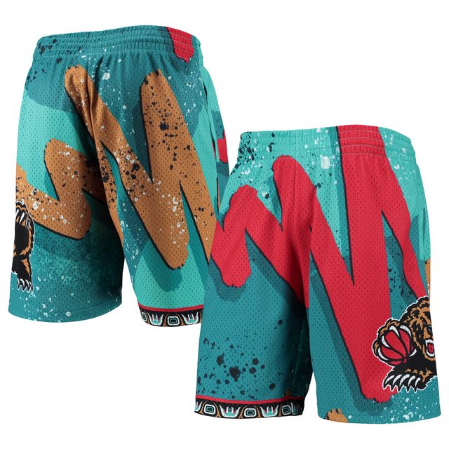 Mitchell & Ness Turquoise Vancouver Grizzlies Hardwood Classics 1998 Hyper Hoops Swingman Short