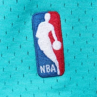 Short en maille authentique NBA x Just Don pour hommes Mitchell & Ness Turquoise Vancouver Grizzlies Hardwood Classics