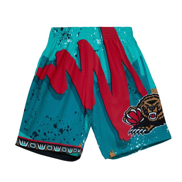 Mitchell & Ness Turquoise Vancouver Grizzlies Hardwood Classics Hyper Hoops Swingman pour homme - Short