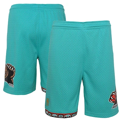 Mitchell & Ness Turquoise Vancouver Grizzlies Hardwood Classics Swingman Short