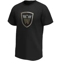 T-shirt noir avec logo principal Vancouver Warriors pour homme