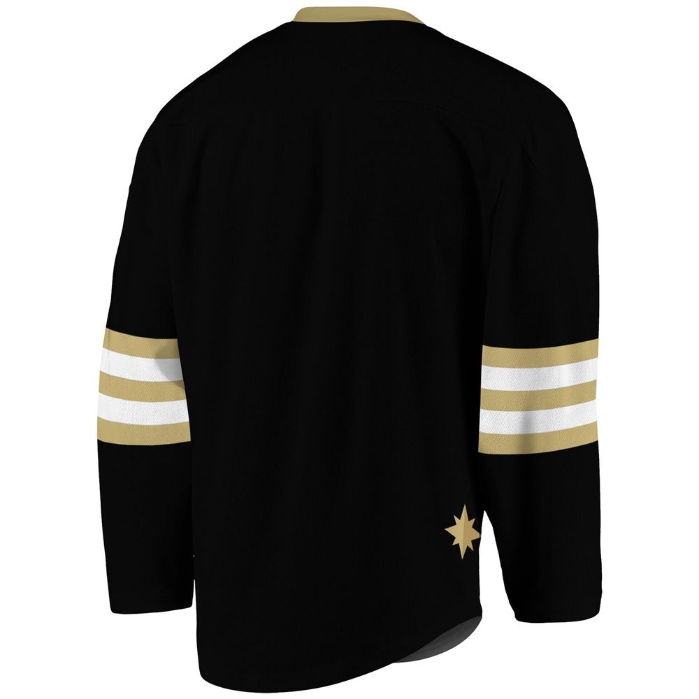 Men's Black Vancouver Warriors - Sublimated Replica Jersey