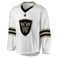 Men's White/Black Vancouver Warriors Replica Jersey