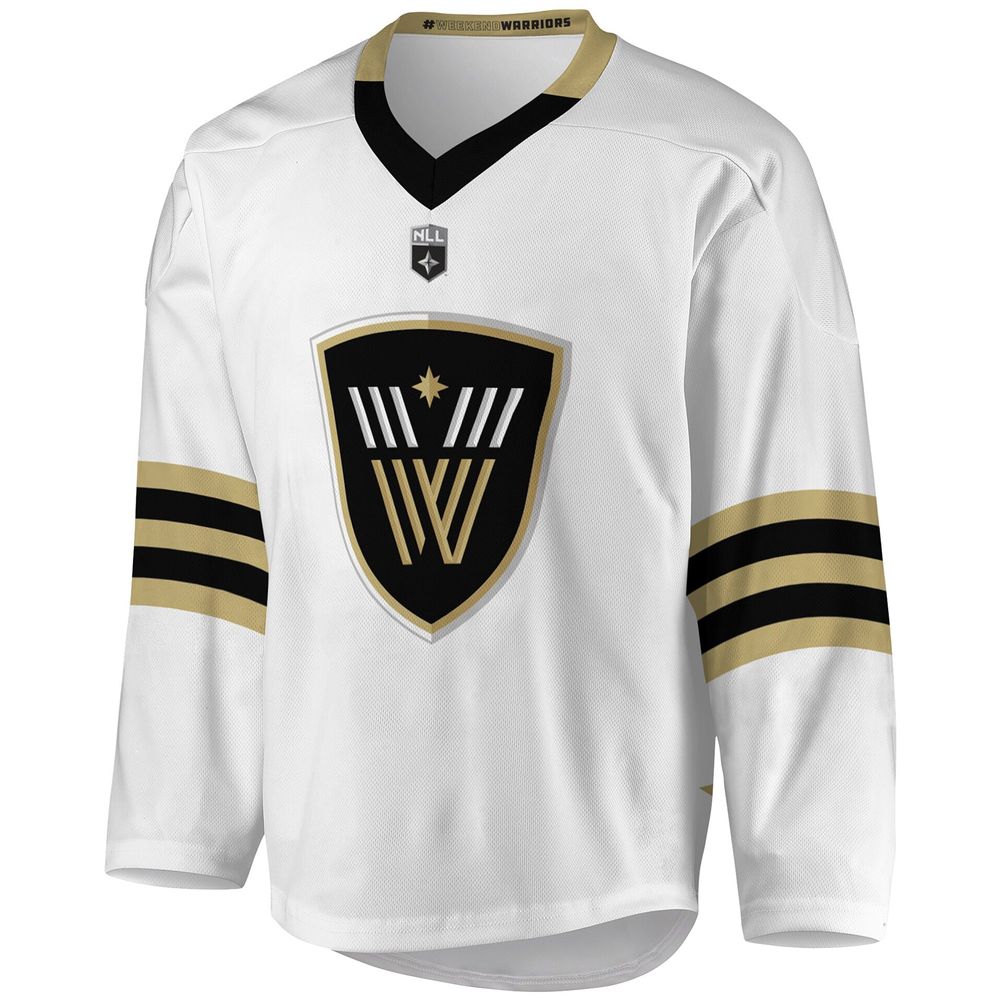 Men's White Vancouver Warriors Replica - Jersey