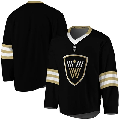 Youth Black/Gold Vancouver Warriors Replica Jersey