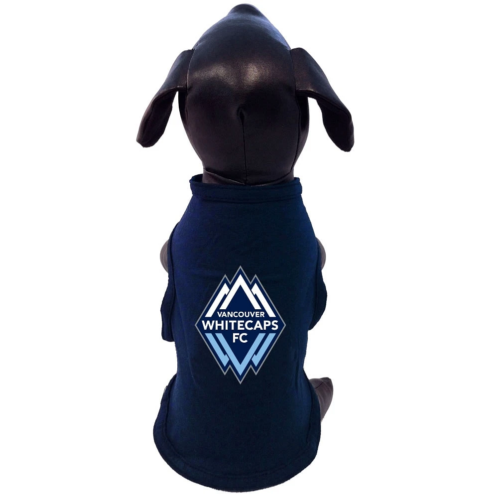 Blue Vancouver Whitecaps FC Pet T-Shirt