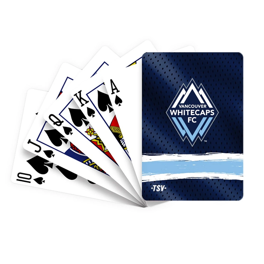 Blue Vancouver Whitecaps FC jouant - Cartes