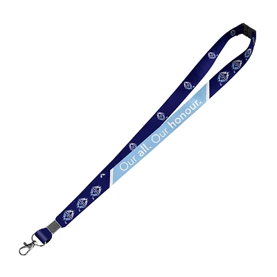 Blue Vancouver Whitecaps FC Sublimated - Lanyard