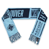 Fanatics Navy Vancouver Whitecaps FC Iconic Defender Jacquard Americana Scarf